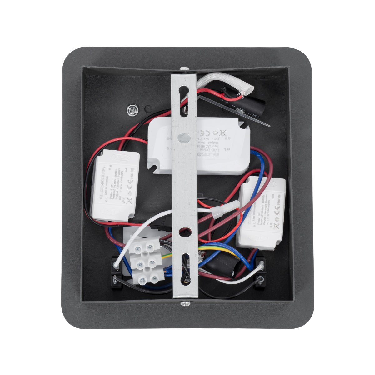 GLOBOSTAR® IBIS 61369 Μοντέρνο Φωτιστικό Τοίχου - Απλίκα Ξενοδοχείου Reading Light με Φορτιστή USB 3A LED 10W 1100lm 36° & 360° AC 220-240V IP20 Φυσικό Λευκό 4500K - Bridgelux COB Chip & TÜV SÜD Driver - Γκρι Ανθρακί Ματ - Μ10 x Π6.1 x Υ18cm - 3 Χρόνια...