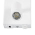 GloboStar® ROULETTE-R 61380 Μοντέρνο Φωτιστικό Τοίχου - Απλίκα Ξενοδοχείου Bed Side LED 3W 360lm & 1 x E27 36° & 360° AC 220-240V - Reading Up/Down Light - Φορτιστής USB 3A - Μ22 x Π23.5 x Υ37cm - Φυσικό Λευκό 4500K - Λευκό με Μπεζ Καπέλο - Σετ 2 Τεμαχίων - ledmania.gr