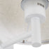 GloboStar® ROULETTE-R 61380 Μοντέρνο Φωτιστικό Τοίχου - Απλίκα Ξενοδοχείου Bed Side LED 3W 360lm & 1 x E27 36° & 360° AC 220-240V - Reading Up/Down Light - Φορτιστής USB 3A - Μ22 x Π23.5 x Υ37cm - Φυσικό Λευκό 4500K - Λευκό με Μπεζ Καπέλο - Σετ 2 Τεμαχίων - ledmania.gr