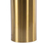 GloboStar® URANUS-S 61451 Μοντέρνο Επιτραπέζιο Φωτιστικό Πορτατίφ Δίφωτο 2 x E27 AC220-240V IP20 - Φ25 x Υ39cm - Χρυσό Πλατίνα Μεταλλικό Καμπάνα με Διακόπτη On/Off - 5 Χρόνια Εγγύηση - ledmania.gr