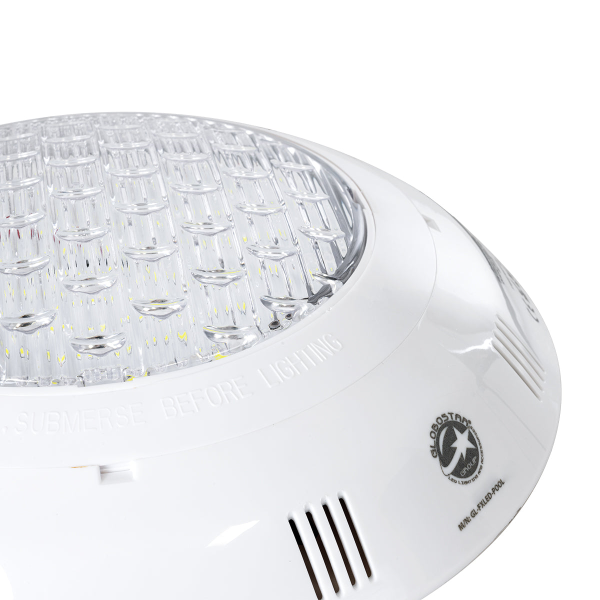 GLOBOSTAR® POOLETI 61538 Υποβρύχιο Φωτιστικό για Σιντριβάνια/Πισίνες LED 25W 2125lm 120° DC 12V Αδιάβροχο IP68 Ψυχρό Λευκό 6000K Dimmable - Bridgelux SMD Chip - 2m VDE Rubber Καλώδιο - Φ30 x Υ6.5cm - 3 Χρόνια Εγγύηση - ledmania.gr