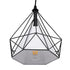 GloboStar® EIFFEL 61569 Vintage Κρεμαστό Φωτιστικό Ράγα Τρίφωτο 3 x E27 IP20 Μαύρο Μέταλλο με Λευκό Ύφασμα - Μ68 x Π25 x Υ130cm - ledmania.gr