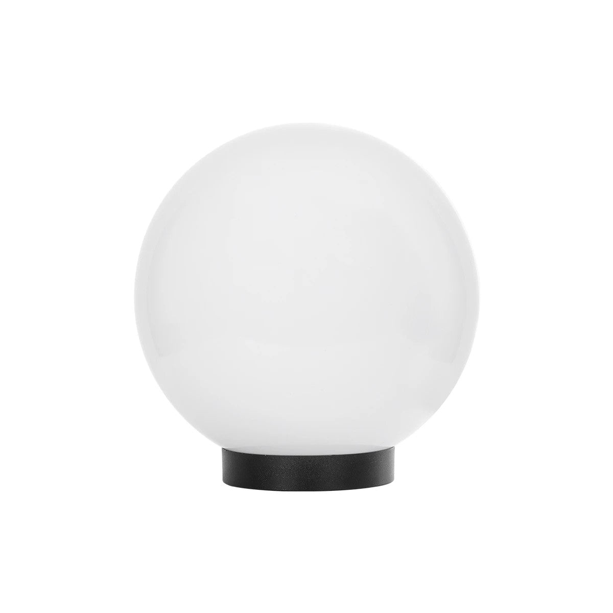 GLOBOSTAR® AGROS 61594 Φωτιστικό Κήπου με Ντουί 1 x E27 AC 220-240V Αδιάβροχο IP65 - Λευκό & Μάυρο - Μ20 x Π20 x Υ22cm - ledmania.gr