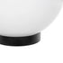 GLOBOSTAR® AGROS 61594 Φωτιστικό Κήπου με Ντουί 1 x E27 AC 220-240V Αδιάβροχο IP65 - Λευκό & Μάυρο - Μ20 x Π20 x Υ22cm - ledmania.gr