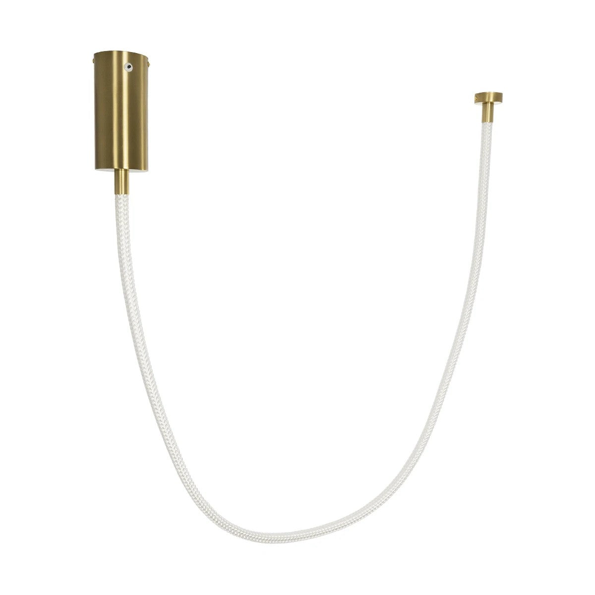 kelvo® GLOW 61666 Μοντέρνο Κρεμαστό Φωτιστικό Οροφής LED 27W 2700lm 360° AC 220-240V IP20 Ρυθμιζόμενο Λευκό CCT με Χειριστήριο από 2700K έως 6000K Dimmable - Lumileds SMD Chip - Χρυσό Πλατίνα & Λευκό Νήμα - Μ80 x Π3 x Υ80cm - 3 Χρόνια Εγγύηση - ledmania.gr