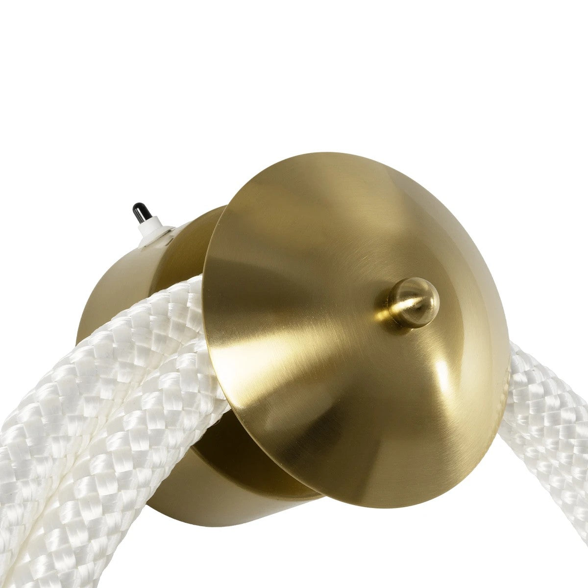 kelvo® GLOW 61676 Μοντέρνο Φωτιστικό Τοίχου - Απλίκα LED 45W 4500lm 360° AC 220-240V IP20 Ρυθμιζόμενο Λευκό CCT με Χειριστήριο από 2700K έως 6000K Dimmable - Lumileds SMD Chip - Χρυσό Πλατίνα & Λευκό Νήμα - Μ30 x Π15 x Υ110cm - 3 Χρόνια Εγγύηση - ledmania.gr