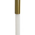 kelvo® GLOW 61679 Μοντέρνο Κρεμαστό Φωτιστικό Οροφής LED 18W 1800lm 360° AC 220-240V IP20 Ρυθμιζόμενο Λευκό CCT με On/Off 2700K/4500K/6000K - Lumileds SMD Chip - Χρυσό Πλατίνα & Λευκό Νήμα - Μ20 x Π5 x Υ60cm - 3 Χρόνια Εγγύηση - ledmania.gr