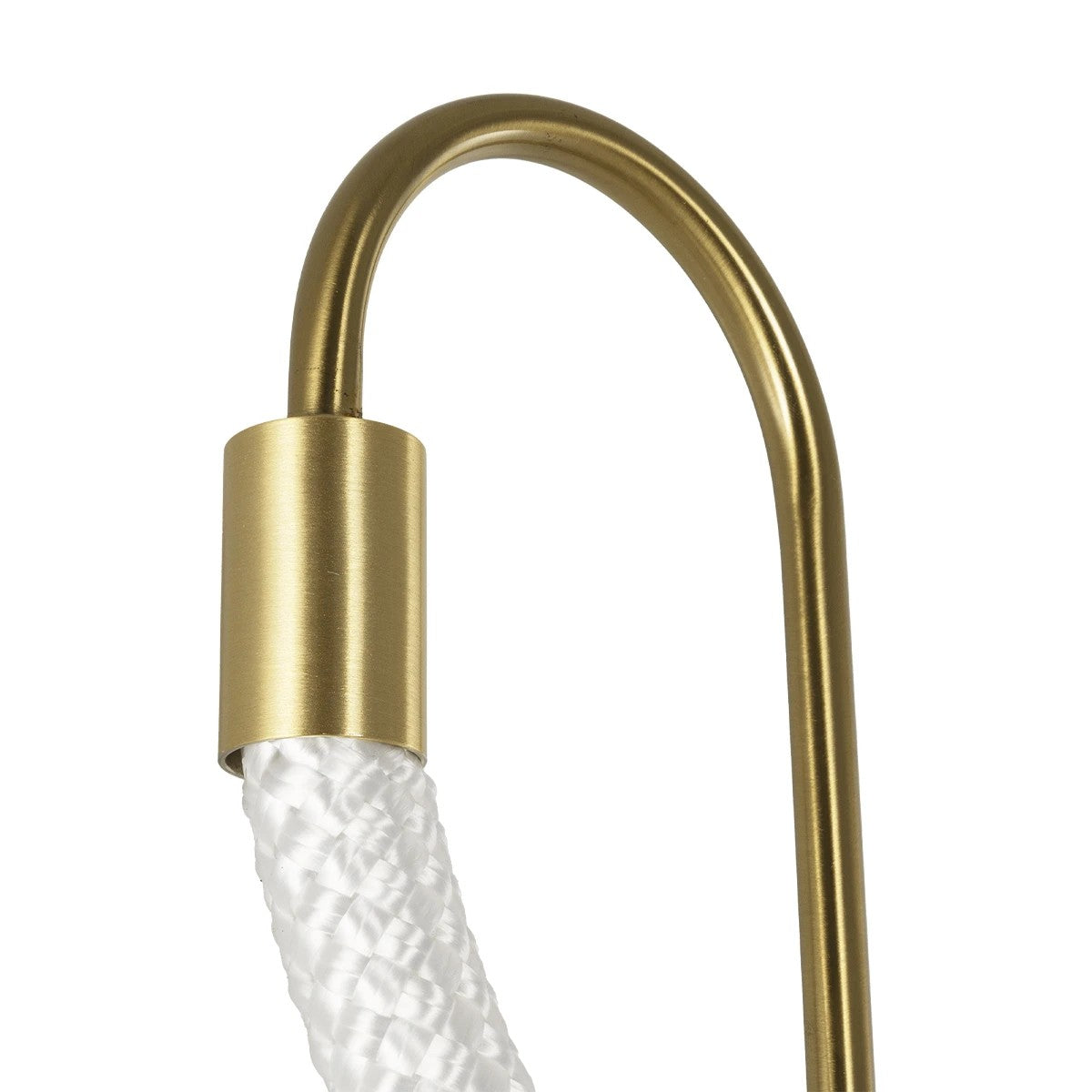 kelvo® GLOW 61683 Μοντέρνο Φωτιστικό Τοίχου - Απλίκα LED 18W 1800lm 360° AC 220-240V IP20 Ρυθμιζόμενο Λευκό CCT με On/Off 2700K/4500K/6000K - Lumileds SMD Chip - Χρυσό Πλατίνα & Λευκό Νήμα - Μ30 x Π15 x Υ70cm - 3 Χρόνια Εγγύηση - ledmania.gr