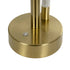 kelvo® GLOW 61685 Μοντέρνο Επιτραπέζιο Φωτιστικό Πορτατίφ LED 18W 1800lm 360° AC 220-240V IP20 Ρυθμιζόμενο Λευκό CCT με Αφή 2700K/4500K/6000K Dimmable - Lumileds SMD Chip - Χρυσό Πλατίνα & Λευκό Νήμα - Μ30 x Π30 x Υ60cm - 3 Χρόνια Εγγύηση - ledmania.gr