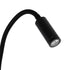 GLOBOSTAR® GOOSE 61695 Μοντέρνο Φωτιστικό Τοίχου - Απλίκα Ξενοδοχείου Reading Light με Φορτιστή USB 3A LED 6W 600lm 36° & 360° AC 220-240V IP20 Θερμό Λευκό 2700K - Bridgelux COB Chip & TÜV SÜD Driver - Μαύρο Ματ - Μ15.5 x Π22.5 x Υ30cm - 3 Χρόνια Εγγύηση - ledmania.gr