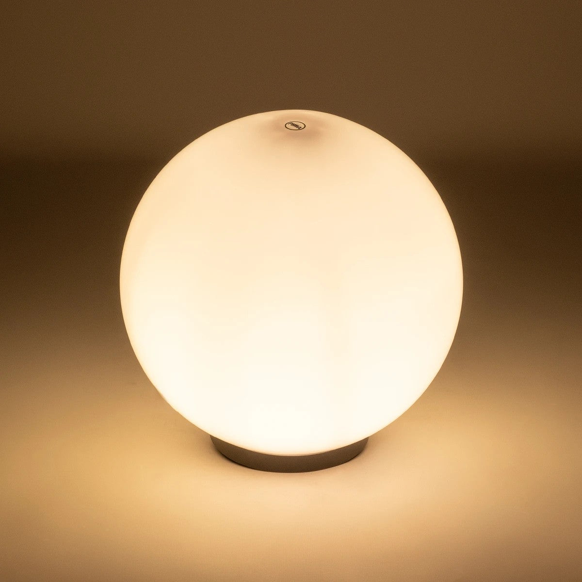 GLOBOSTAR® AGROS 61710 Φωτιστικό Κήπου με Ντουί 1 x E27 AC 220-240V Αδιάβροχο IP65 - Λευκό & Μάυρο - Μ30 x Π30 x Υ32cm - ledmania.gr