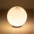 GLOBOSTAR® AGROS 61710 Φωτιστικό Κήπου με Ντουί 1 x E27 AC 220-240V Αδιάβροχο IP65 - Λευκό & Μάυρο - Μ30 x Π30 x Υ32cm - ledmania.gr