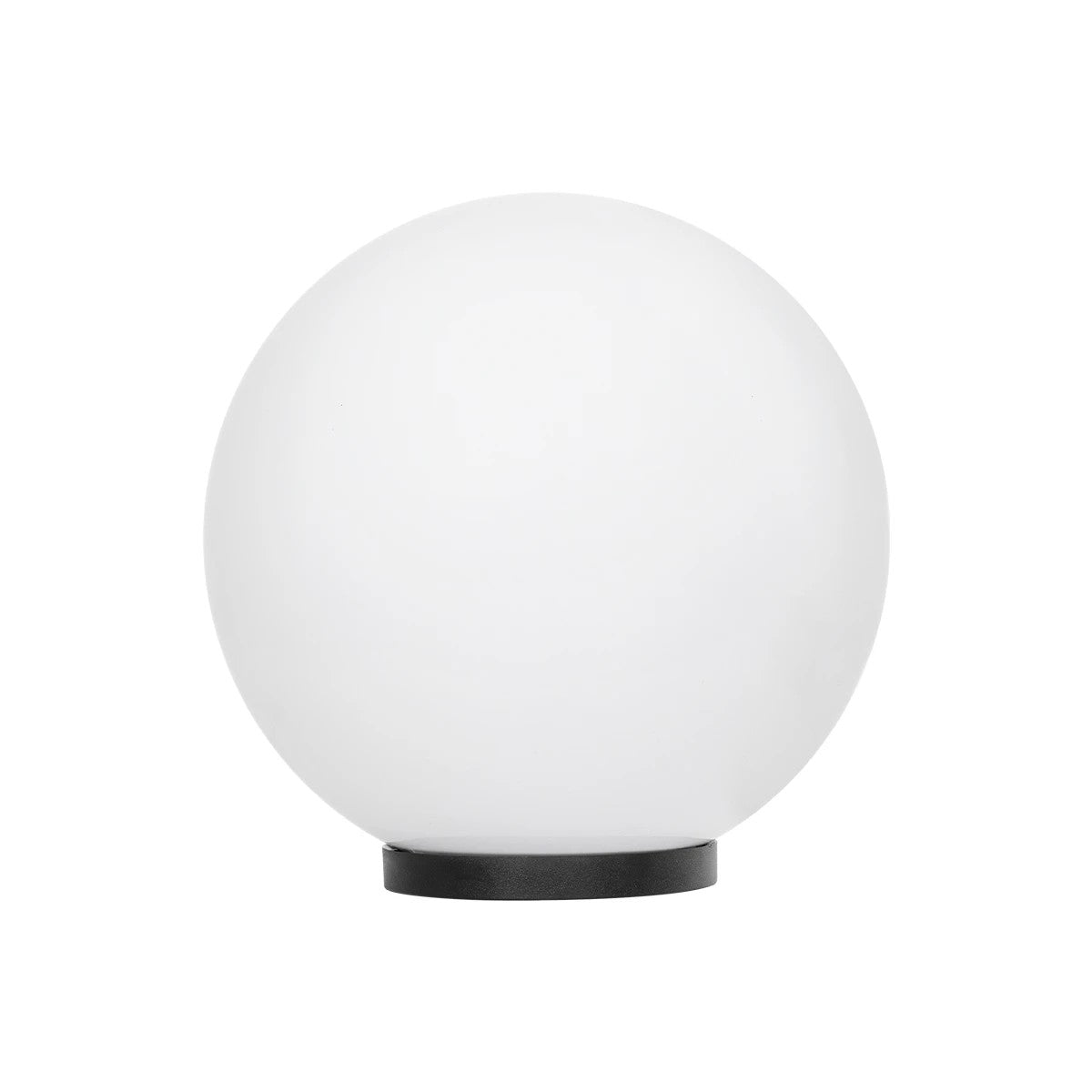 GLOBOSTAR® AGROS 61710 Φωτιστικό Κήπου με Ντουί 1 x E27 AC 220-240V Αδιάβροχο IP65 - Λευκό & Μάυρο - Μ30 x Π30 x Υ32cm - ledmania.gr
