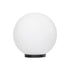 GLOBOSTAR® AGROS 61710 Φωτιστικό Κήπου με Ντουί 1 x E27 AC 220-240V Αδιάβροχο IP65 - Λευκό & Μάυρο - Μ30 x Π30 x Υ32cm - ledmania.gr