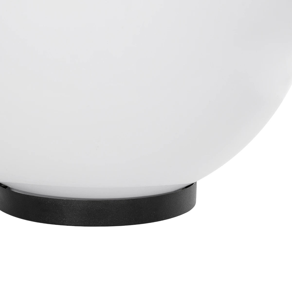 GLOBOSTAR® AGROS 61710 Φωτιστικό Κήπου με Ντουί 1 x E27 AC 220-240V Αδιάβροχο IP65 - Λευκό & Μάυρο - Μ30 x Π30 x Υ32cm - ledmania.gr