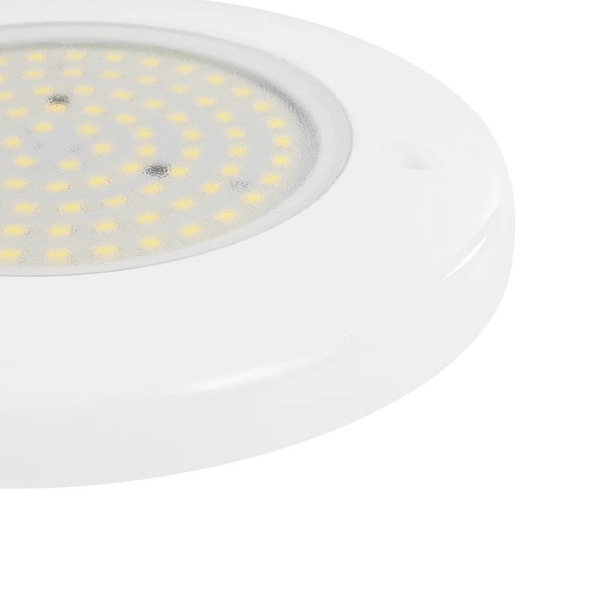GLOBOSTAR® POOLARTY 61714 Υποβρύχιο Φωτιστικό για Σιντριβάνια/Πισίνες LED 8W 680lm 120° DC 12V Αδιάβροχο IP68 Ψυχρό Λευκό 6000K Dimmable - Bridgelux SMD Chip - 1m VDE Rubber Καλώδιο - Φ13 x Υ2cm - 3 Χρόνια Εγγύηση - ledmania.gr