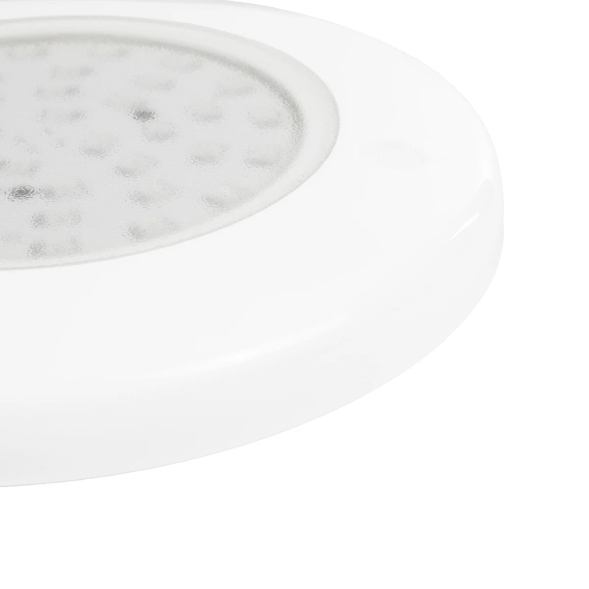 GLOBOSTAR® POOLARTY 61718 Υποβρύχιο Φωτιστικό για Σιντριβάνια/Πισίνες LED 8W 560lm 120° DC 12V Αδιάβροχο IP68 RGB Dimmable - Bridgelux SMD Chip - 1m VDE Rubber Καλώδιο - Μ13 x Π13 x Υ2cm - 3 Χρόνια Εγγύηση - ledmania.gr
