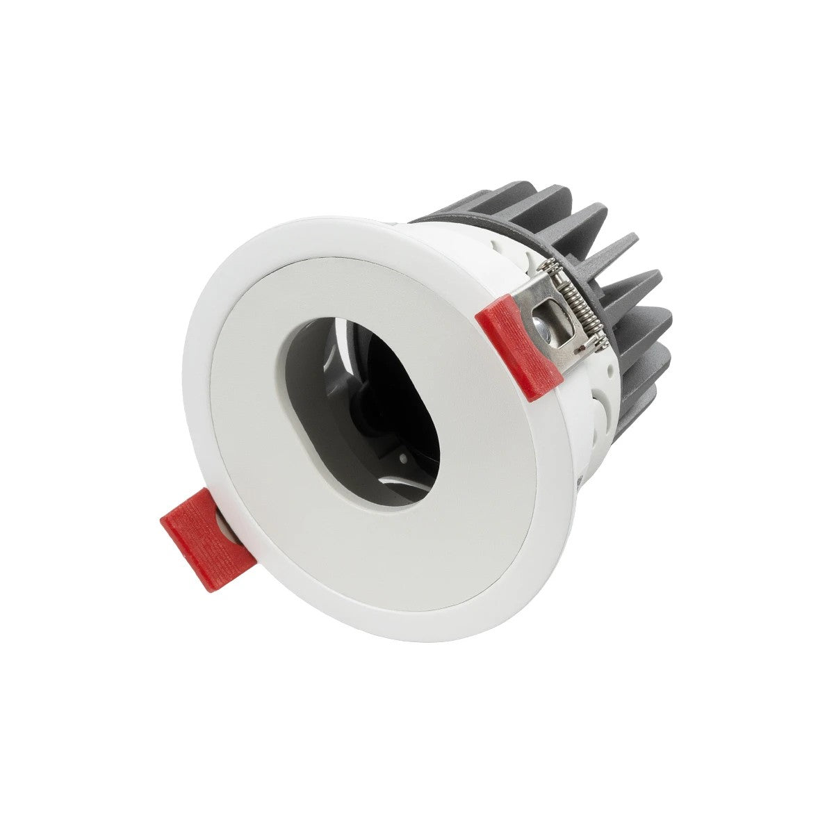 kelvo® ASYMMETRICAL KLV-101-0131 Χωνευτό Downlight Σποτ LED 7W 840lm 15°x30° AC 220-240V IP20 Θερμό Λευκό 2700K - Bridgelux COB Chip & TÜV SÜD Driver - Λευκό Ματ - Μ8.3 x Π8.3 x Υ8.16cm / Q7.3cm - 5 Χρόνια Εγγύηση - ledmania.gr