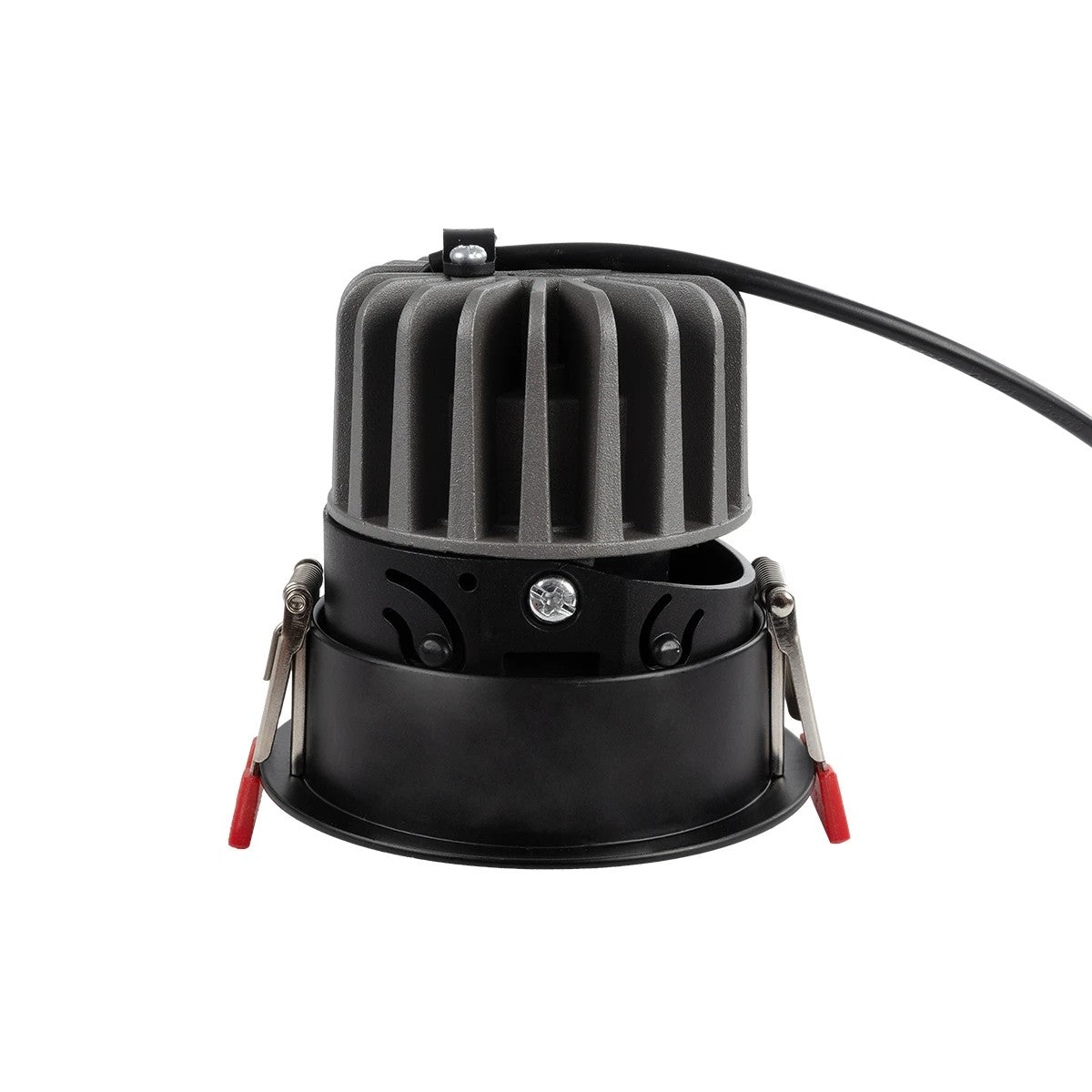 kelvo® ASYMMETRICAL KLV-101-0132 Χωνευτό Downlight Σποτ LED 7W 875lm 15°x30° AC 220-240V IP20 Φυσικό Λευκό 4500K - Bridgelux COB Chip & TÜV SÜD Driver - Μαύρο Ματ - Μ8.3 x Π8.3 x Υ8.16cm / Q7.3cm - 5 Χρόνια Εγγύηση - ledmania.gr