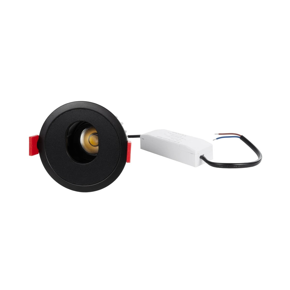 kelvo® ASYMMETRICAL KLV-101-0130 Χωνευτό Downlight Σποτ LED 7W 840lm 15°x30° AC 220-240V IP20 Θερμό Λευκό 2700K - Bridgelux COB Chip & TÜV SÜD Driver - Μαύρο Ματ - Μ8.3 x Π8.3 x Υ8.16cm / Q7.3cm - 5 Χρόνια Εγγύηση - ledmania.gr