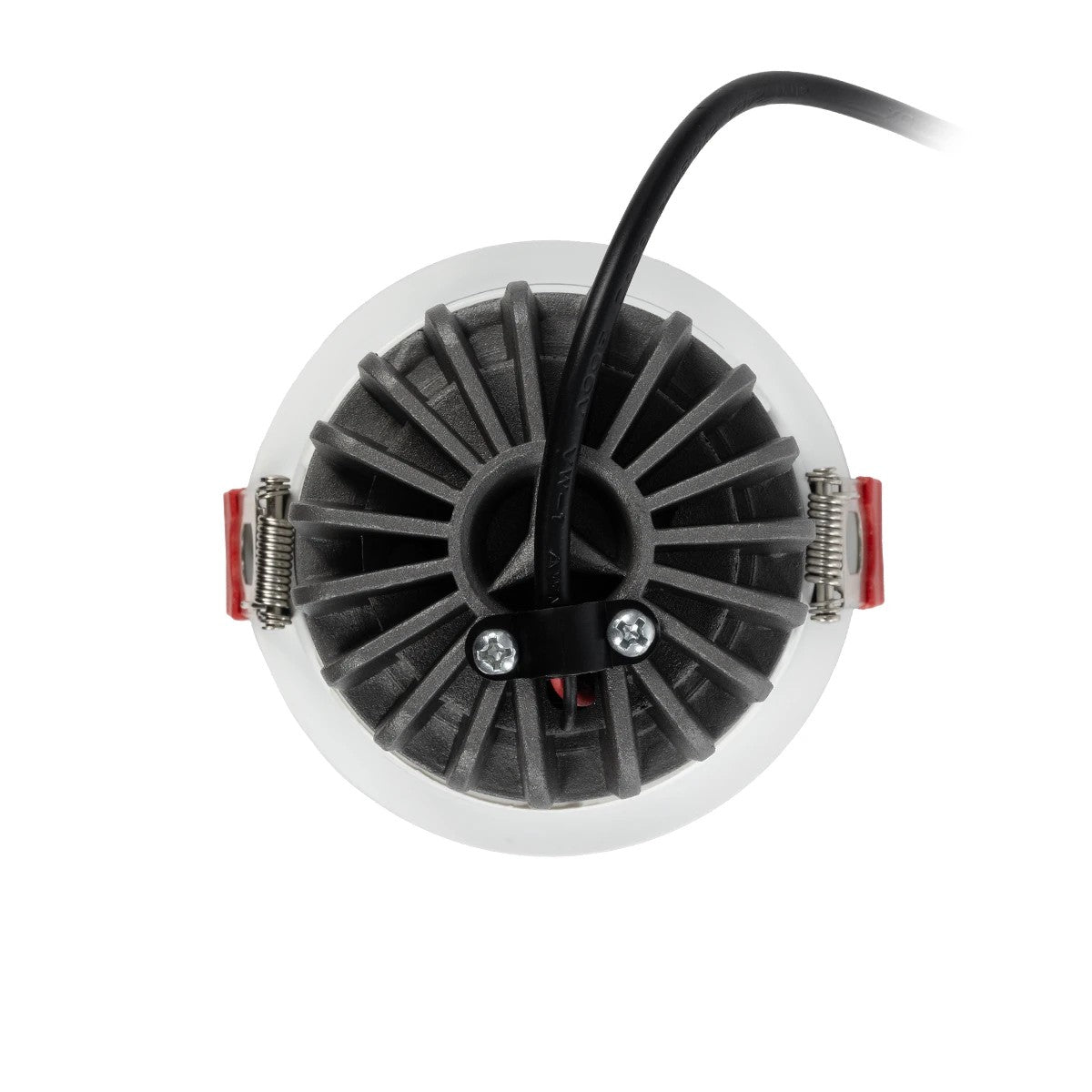 kelvo® PINADO KLV-101-0129 Χωνευτό Downlight Σποτ LED 7W 875lm 15° AC 220-240V IP20 Φυσικό Λευκό 4500K - Bridgelux COB Chip & TÜV SÜD Driver - Λευκό Ματ - Μ8.3 x Π8.3 x Υ8.16cm / Q7.3cm - 5 Χρόνια Εγγύηση - ledmania.gr