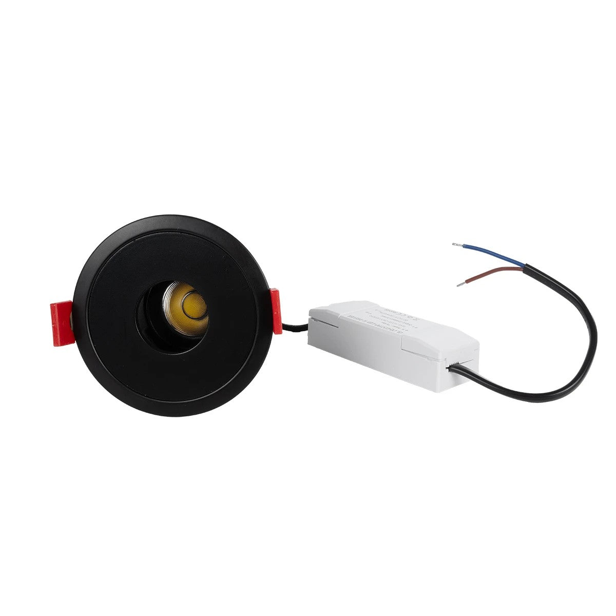 kelvo® PINADO KLV-101-0128 Χωνευτό Downlight Σποτ LED 7W 875lm 15° AC 220-240V IP20 Φυσικό Λευκό 4500K - Bridgelux COB Chip & TÜV SÜD Driver - Μαύρο Ματ - Μ8.3 x Π8.3 x Υ8.16cm / Q7.3cm - 5 Χρόνια Εγγύηση - ledmania.gr