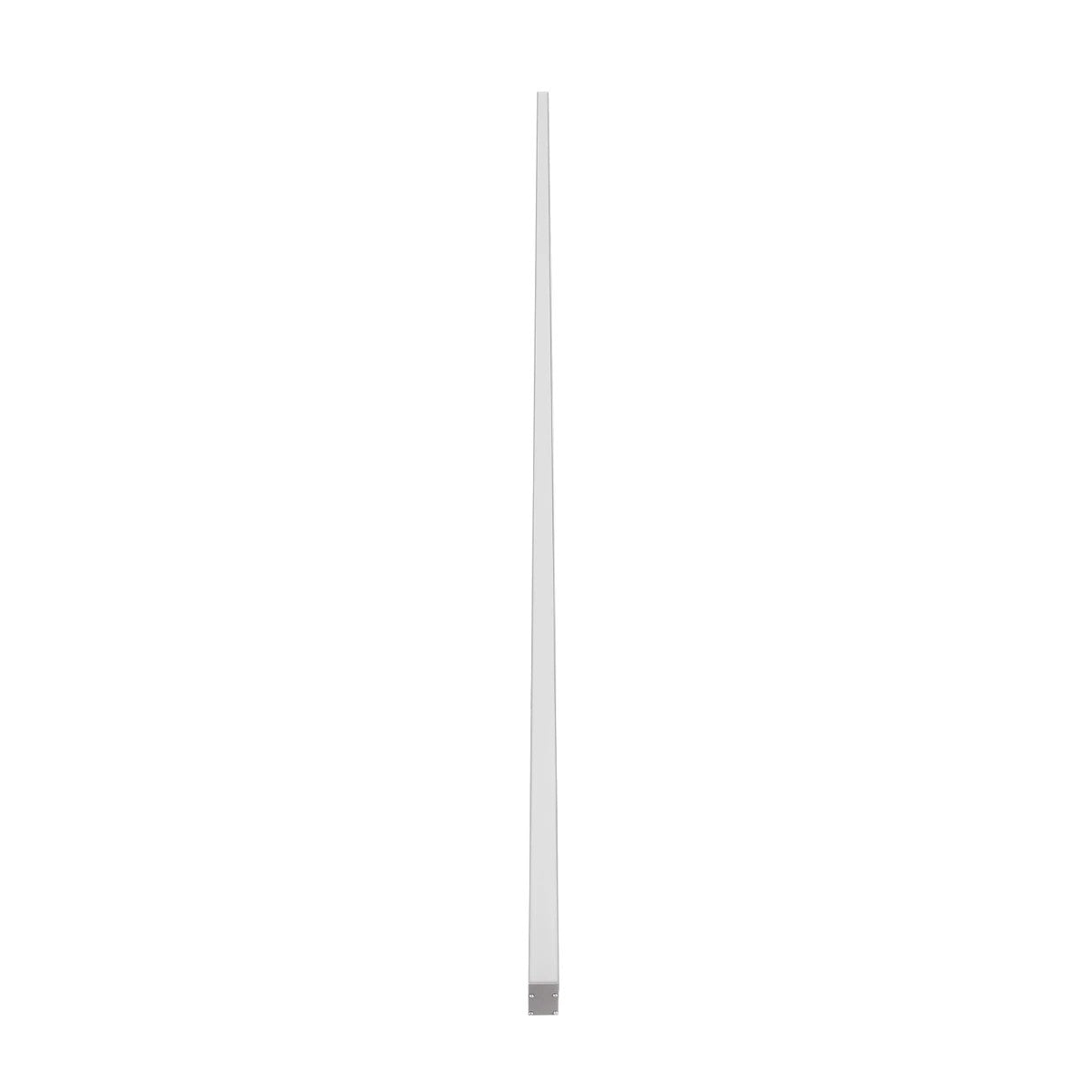 GLOBOSTAR® ALP-LINEAR LUMILINE 61765-3M Επιφανειακό / Κρεμαστό / Επιτοίχιο Προφίλ Αλουμινίου με Λευκό Γαλακτερό Πατητό Κάλυμμα για Ταινίες LED IP20 - Γκρι Ανθρακί Ματ - Μ300 x Π3.5 x Υ7cm - ledmania.gr