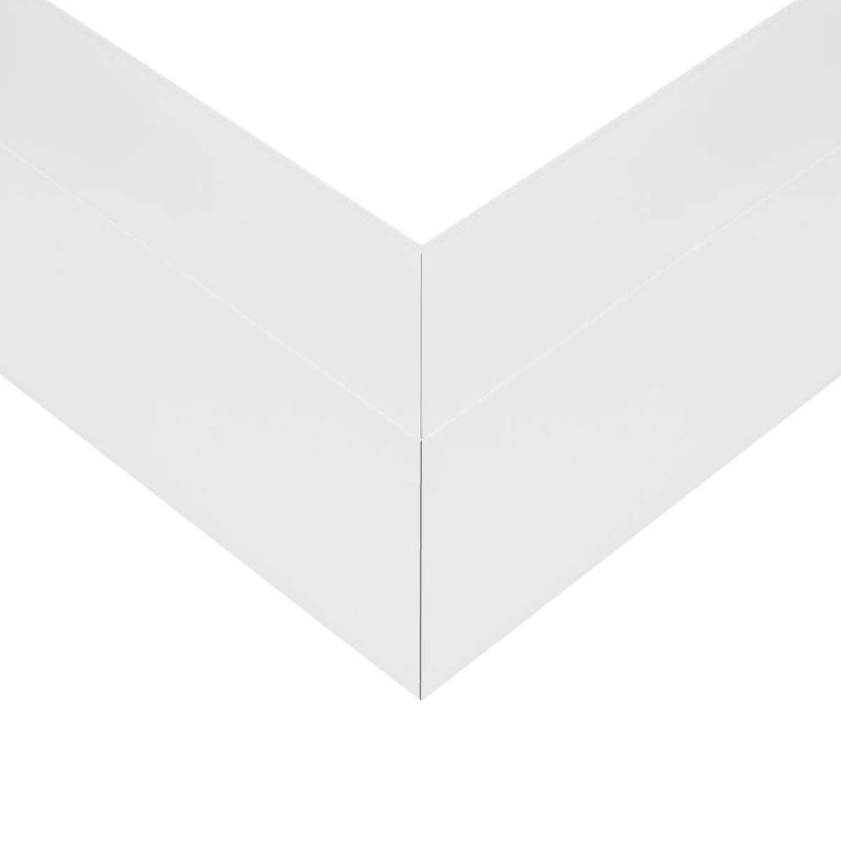 GLOBOSTAR® ALP-CORNER-SIDE90 LUMILINE 61766 Επιφανειακό / Κρεμαστό Προφίλ Αλουμινίου Γωνία με Λευκό Γαλακτερό Πατητό Κάλυμμα για Ταινίες LED IP20 - Λευκό Ματ - Μ30 x Π3.5 x Υ7cm - ledmania.gr