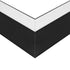 GLOBOSTAR® ALP-CORNER-SIDE90 LUMILINE 61767 Επιφανειακό / Κρεμαστό Προφίλ Αλουμινίου Γωνία με Λευκό Γαλακτερό Πατητό Κάλυμμα για Ταινίες LED IP20 - Μαύρο Ματ - Μ30 x Π3.5 x Υ7cm - ledmania.gr