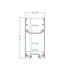 GLOBOSTAR® ALP-CORNER-SIDE90 LUMILINE 61768 Επιφανειακό / Κρεμαστό Προφίλ Αλουμινίου Γωνία με Λευκό Γαλακτερό Πατητό Κάλυμμα για Ταινίες LED IP20 - Γκρι Ανθρακί Ματ - Μ30 x Π3.5 x Υ7cm