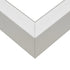 GLOBOSTAR® ALP-CORNER-SIDE90 LUMILINE 61768 Επιφανειακό / Κρεμαστό Προφίλ Αλουμινίου Γωνία με Λευκό Γαλακτερό Πατητό Κάλυμμα για Ταινίες LED IP20 - Γκρι Ανθρακί Ματ - Μ30 x Π3.5 x Υ7cm