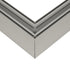 GLOBOSTAR® ALP-CORNER-SIDE90 LUMILINE 61768 Επιφανειακό / Κρεμαστό Προφίλ Αλουμινίου Γωνία με Λευκό Γαλακτερό Πατητό Κάλυμμα για Ταινίες LED IP20 - Γκρι Ανθρακί Ματ - Μ30 x Π3.5 x Υ7cm