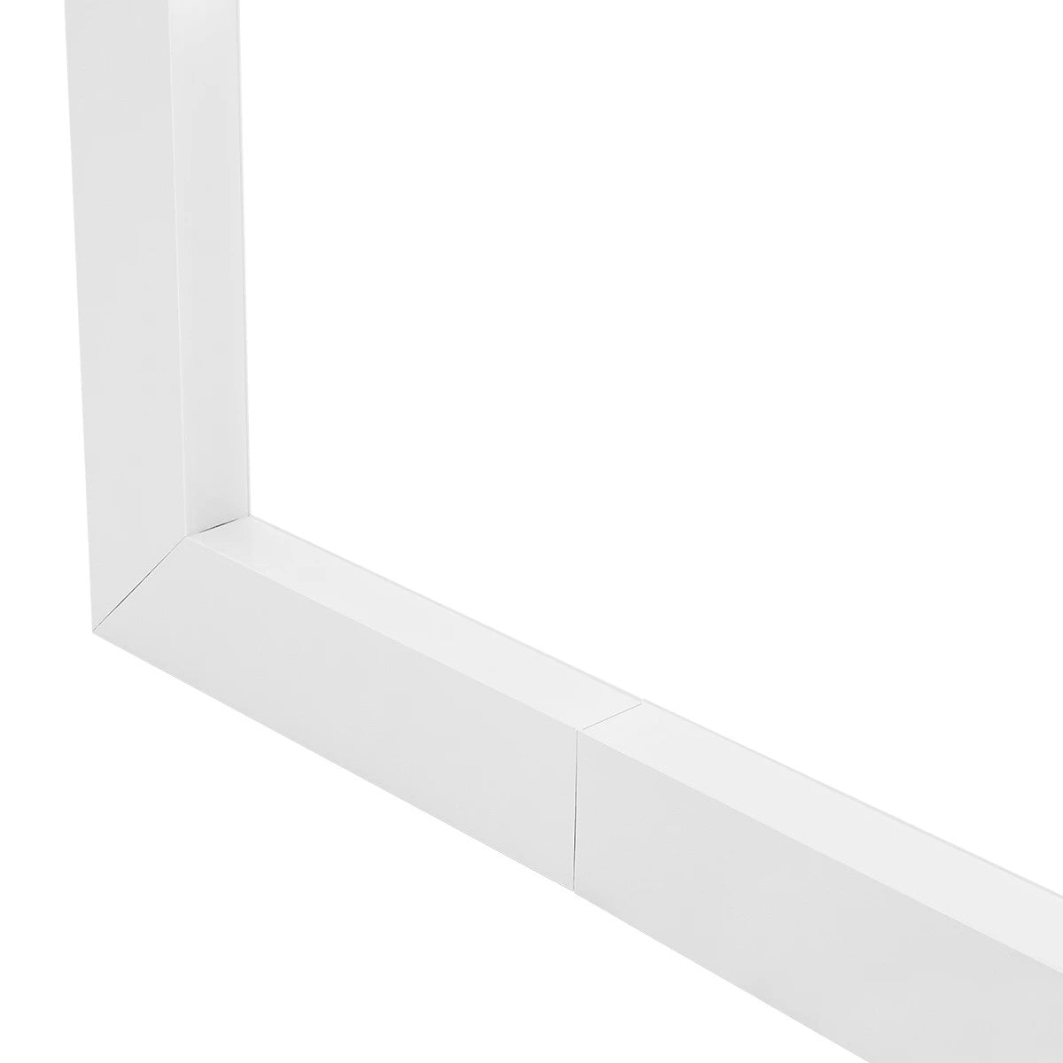 GLOBOSTAR® ALP-CORNER-IN90 LUMILINE 61769 Επιφανειακό / Κρεμαστό Προφίλ Αλουμινίου Γωνία με Λευκό Γαλακτερό Πατητό Κάλυμμα για Ταινίες LED IP20 - Λευκό Ματ - Μ30 x Π3.5 x Υ7cm - ledmania.gr