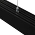 GLOBOSTAR® ALP-LINEAR BRIGHTRAIL 61775-3M Επιφανειακό / Κρεμαστό / Επιτοίχιο Προφίλ Αλουμινίου με Λευκό Γαλακτερό Πατητό Κάλυμμα για Ταινίες LED IP20 - Μαύρο Ματ - Μ300 x Π5 x Υ7.5cm - ledmania.gr