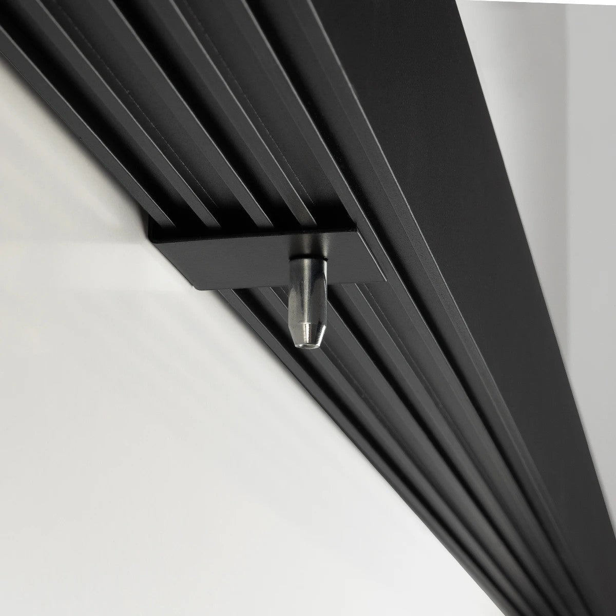 GLOBOSTAR® ALP-LINEAR BRIGHTRAIL 61775-3M Επιφανειακό / Κρεμαστό / Επιτοίχιο Προφίλ Αλουμινίου με Λευκό Γαλακτερό Πατητό Κάλυμμα για Ταινίες LED IP20 - Μαύρο Ματ - Μ300 x Π5 x Υ7.5cm - ledmania.gr