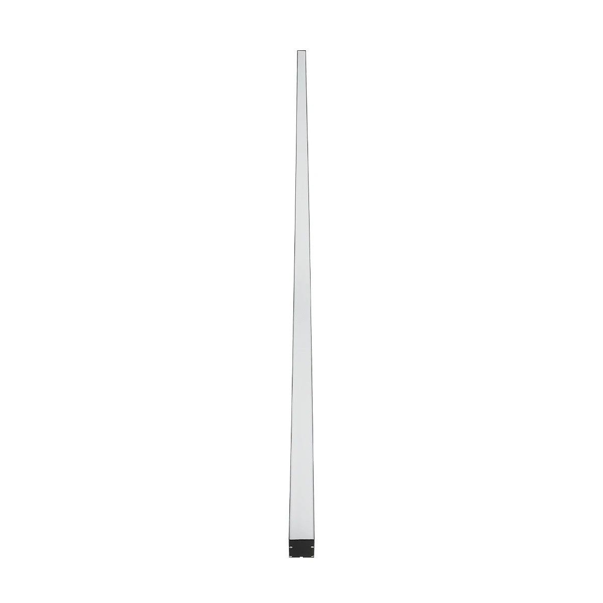 GLOBOSTAR® ALP-LINEAR BRIGHTRAIL 61775-3M Επιφανειακό / Κρεμαστό / Επιτοίχιο Προφίλ Αλουμινίου με Λευκό Γαλακτερό Πατητό Κάλυμμα για Ταινίες LED IP20 - Μαύρο Ματ - Μ300 x Π5 x Υ7.5cm - ledmania.gr