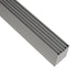 GLOBOSTAR® ALP-LINEAR BRIGHTRAIL 61776-3M Επιφανειακό / Κρεμαστό / Επιτοίχιο Προφίλ Αλουμινίου με Λευκό Γαλακτερό Πατητό Κάλυμμα για Ταινίες LED IP20 - Γκρι Ανθρακί Ματ - Μ300 x Π5 x Υ7.5cm - ledmania.gr