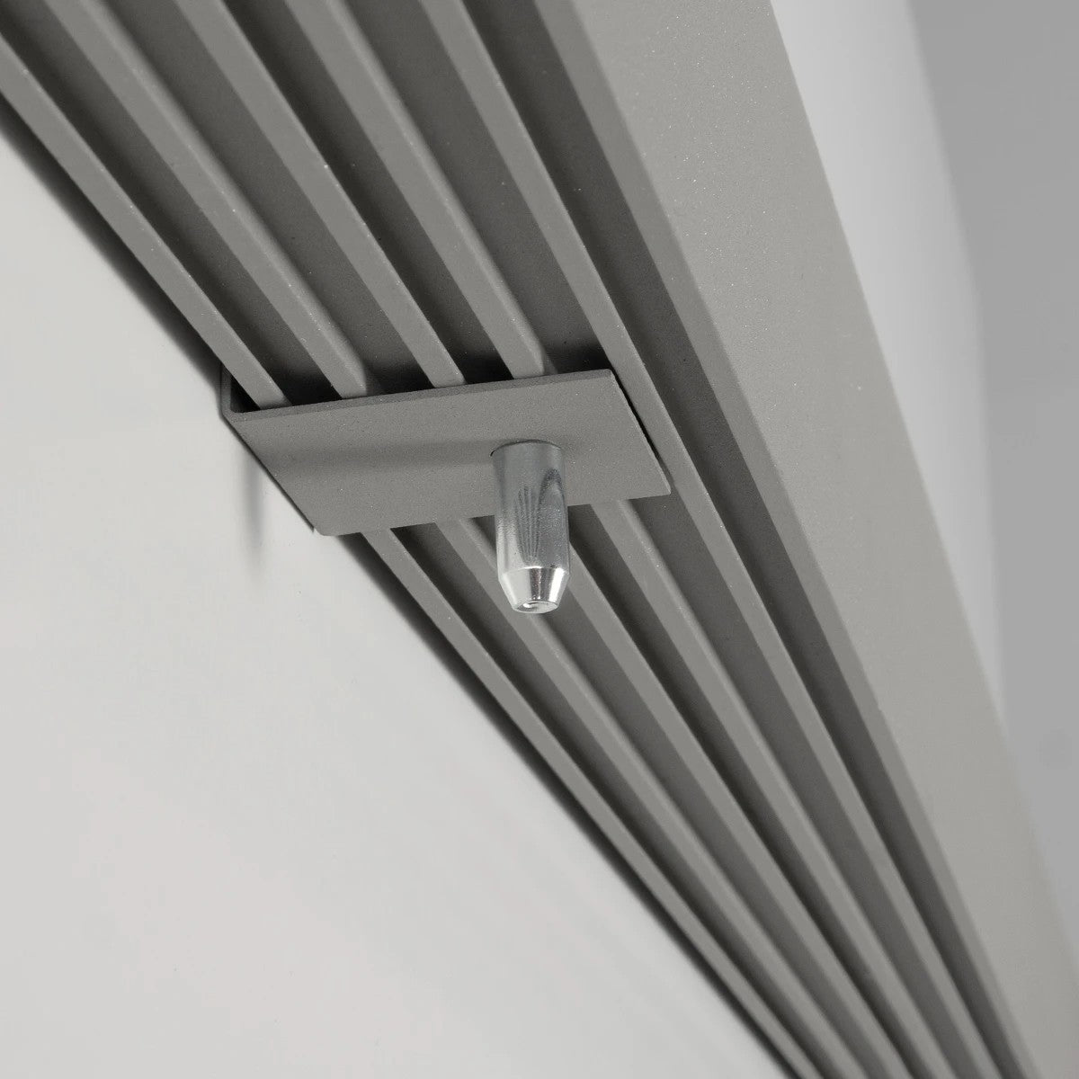 GLOBOSTAR® ALP-LINEAR BRIGHTRAIL 61776-3M Επιφανειακό / Κρεμαστό / Επιτοίχιο Προφίλ Αλουμινίου με Λευκό Γαλακτερό Πατητό Κάλυμμα για Ταινίες LED IP20 - Γκρι Ανθρακί Ματ - Μ300 x Π5 x Υ7.5cm - ledmania.gr