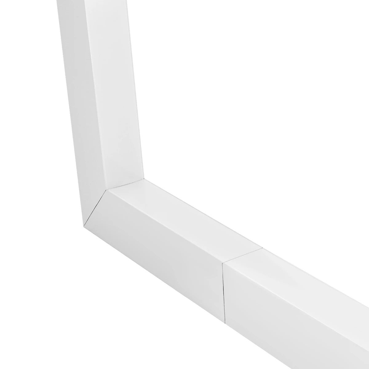 GLOBOSTAR® ALP-CORNER-IN90 BRIGHTRAIL 61780 Επιφανειακό / Κρεμαστό Προφίλ Αλουμινίου Γωνία με Λευκό Γαλακτερό Πατητό Κάλυμμα για Ταινίες LED IP20 - Λευκό Ματ - Μ30 x Π5 x Υ7.5cm - ledmania.gr