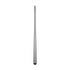 GLOBOSTAR® ALP-LINEAR RECESSA 61786-3M Χωνευτό Προφίλ Αλουμινίου με Λευκό Γαλακτερό Πατητό Κάλυμμα για Ταινίες LED IP20 - Μαύρο Ματ - Μ300 x Π3.5 x Υ4cm