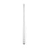 GLOBOSTAR® ALP-LINEAR RECESSA 61787-3M Χωνευτό Προφίλ Αλουμινίου με Λευκό Γαλακτερό Πατητό Κάλυμμα για Ταινίες LED IP20 - Γκρι Ανθρακί Ματ - Μ300 x Π3.5 x Υ4cm