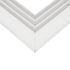 GLOBOSTAR® ALP-CORNER-SIDE90 RECESSA 61788 Χωνευτό Προφίλ Αλουμινίου Γωνία με Λευκό Γαλακτερό Πατητό Κάλυμμα για Ταινίες LED IP20 - Λευκό Ματ - Μ30 x Π3.5 x Υ4cm