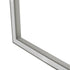 GLOBOSTAR® ALP-CORNER-SIDE90 RECESSA 61790 Χωνευτό Προφίλ Αλουμινίου Γωνία με Λευκό Γαλακτερό Πατητό Κάλυμμα για Ταινίες LED IP20 - Γκρι Ανθρακί Ματ - Μ30 x Π3.5 x Υ4cm - ledmania.gr