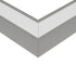 GLOBOSTAR® ALP-CORNER-SIDE90 RECESSA 61790 Χωνευτό Προφίλ Αλουμινίου Γωνία με Λευκό Γαλακτερό Πατητό Κάλυμμα για Ταινίες LED IP20 - Γκρι Ανθρακί Ματ - Μ30 x Π3.5 x Υ4cm - ledmania.gr