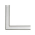GLOBOSTAR® ALP-CORNER-SIDE90 RECESSA 61790 Χωνευτό Προφίλ Αλουμινίου Γωνία με Λευκό Γαλακτερό Πατητό Κάλυμμα για Ταινίες LED IP20 - Γκρι Ανθρακί Ματ - Μ30 x Π3.5 x Υ4cm - ledmania.gr