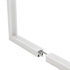 GLOBOSTAR® ALP-CORNER-IN90 RECESSA 61791 Χωνευτό Προφίλ Αλουμινίου Γωνία με Λευκό Γαλακτερό Πατητό Κάλυμμα για Ταινίες LED IP20 - Λευκό Ματ - Μ30 x Π3.5 x Υ4cm - ledmania.gr