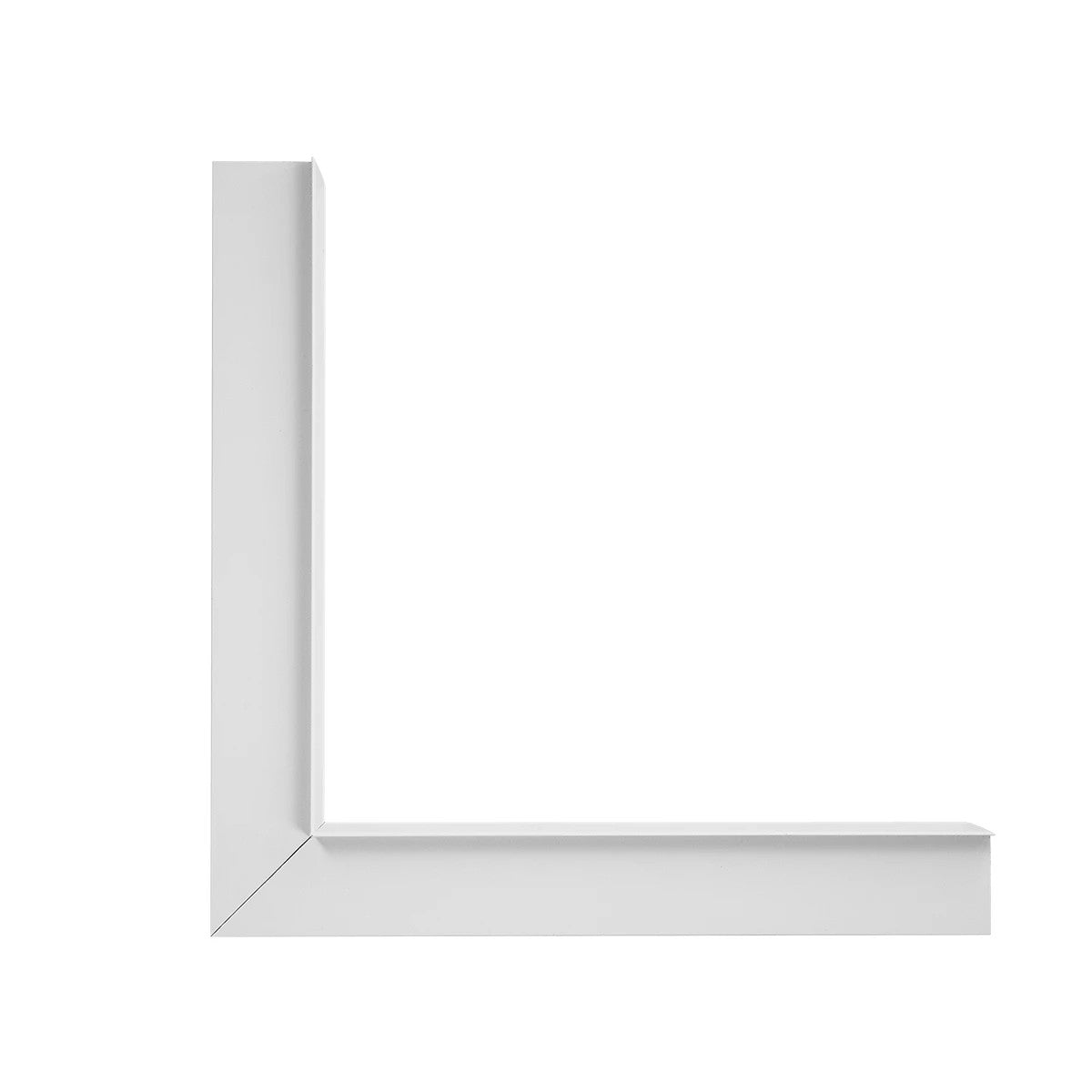 GLOBOSTAR® ALP-CORNER-IN90 RECESSA 61791 Χωνευτό Προφίλ Αλουμινίου Γωνία με Λευκό Γαλακτερό Πατητό Κάλυμμα για Ταινίες LED IP20 - Λευκό Ματ - Μ30 x Π3.5 x Υ4cm - ledmania.gr
