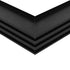 GLOBOSTAR® ALP-CORNER-IN90 RECESSA 61792 Χωνευτό Προφίλ Αλουμινίου Γωνία με Λευκό Γαλακτερό Πατητό Κάλυμμα για Ταινίες LED IP20 - Μαύρο Ματ - Μ30 x Π3.5 x Υ4cm - ledmania.gr