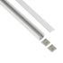 GLOBOSTAR® ALP-LINEAR GLOWTRACK 61796-3M Επιφανειακό Προφίλ Αλουμινίου με Λευκό Γαλακτερό Πατητό Κάλυμμα για Ταινίες LED IP20 - Λευκό Ματ - Μ300 x Π2 x Υ2cm - Πακέτο 5 Τεμαχίων - ledmania.gr
