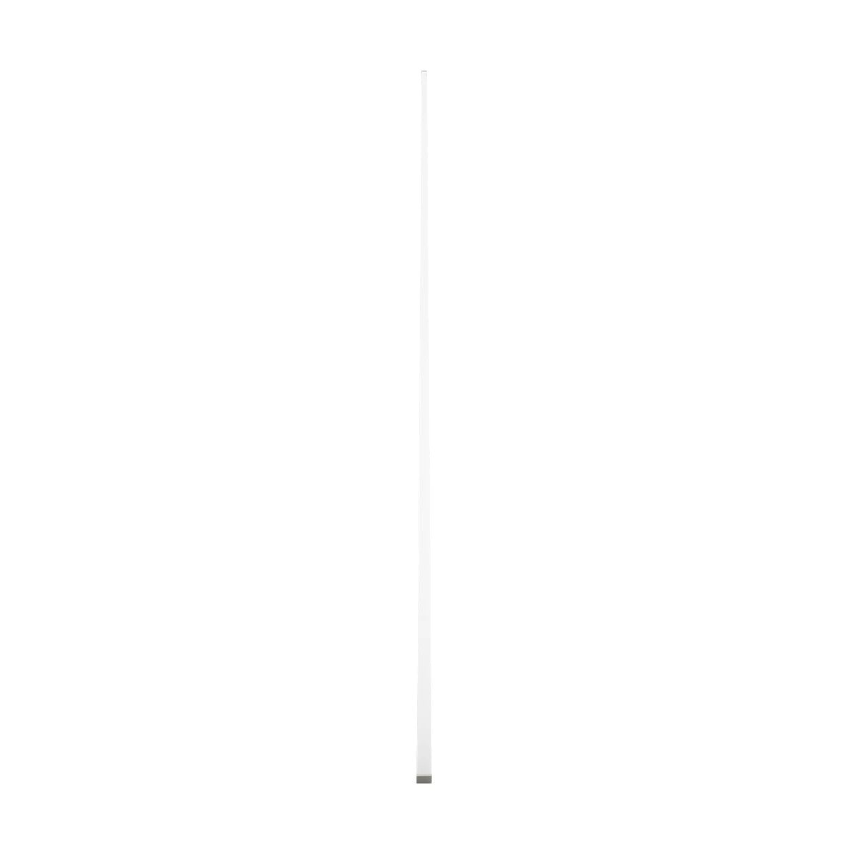 GLOBOSTAR® ALP-LINEAR GLOWTRACK 61796-3M Επιφανειακό Προφίλ Αλουμινίου με Λευκό Γαλακτερό Πατητό Κάλυμμα για Ταινίες LED IP20 - Λευκό Ματ - Μ300 x Π2 x Υ2cm - Πακέτο 5 Τεμαχίων - ledmania.gr